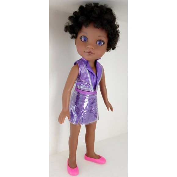 Playmates G2G Hearts for Hearts RAHEL 14" Ethiopian AFRICAN DOLL 2010 - Picture 2 of 8